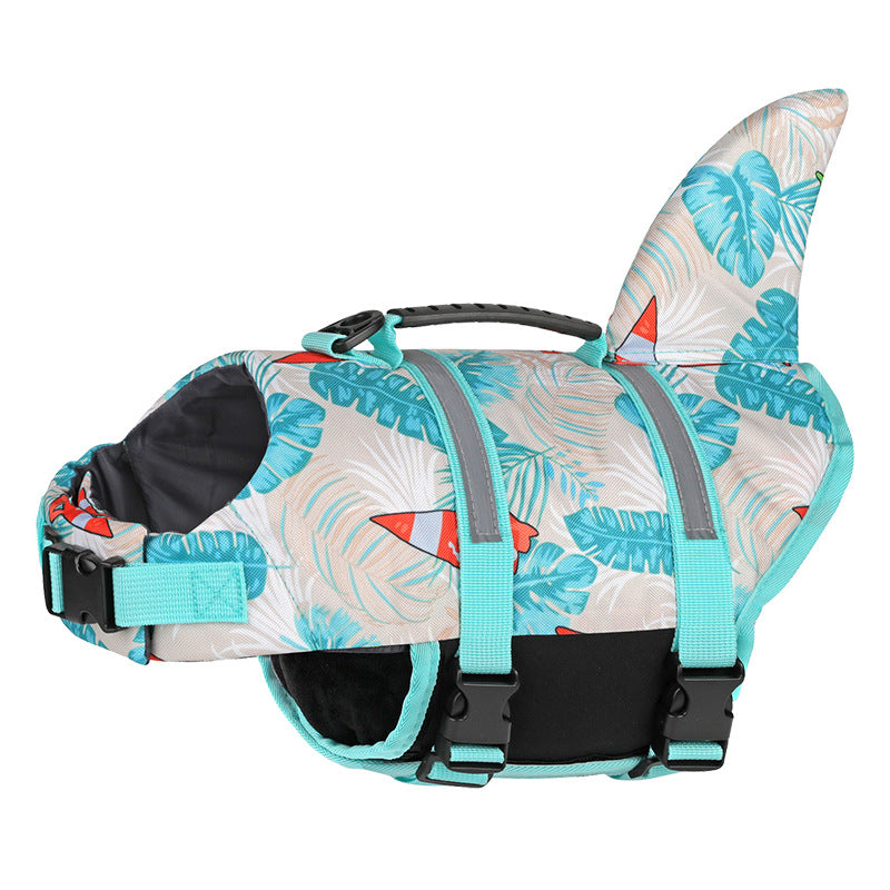 Shark Pet Life Vest Dog Baignade Vêtements