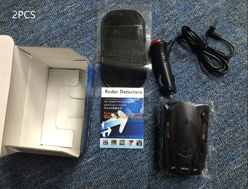 Electronic Dog V7 Anglais et russe Véhicule de mesure de vitesse monté sur véhicule Mobile Spe