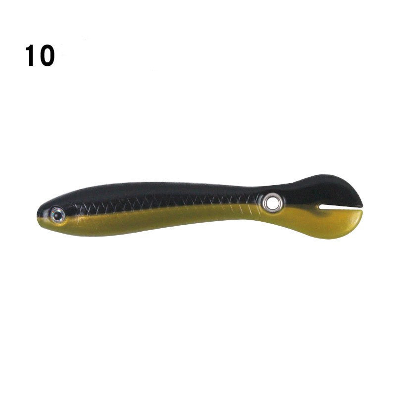 Baignade bionique pour pêche à la loque douce bicolore