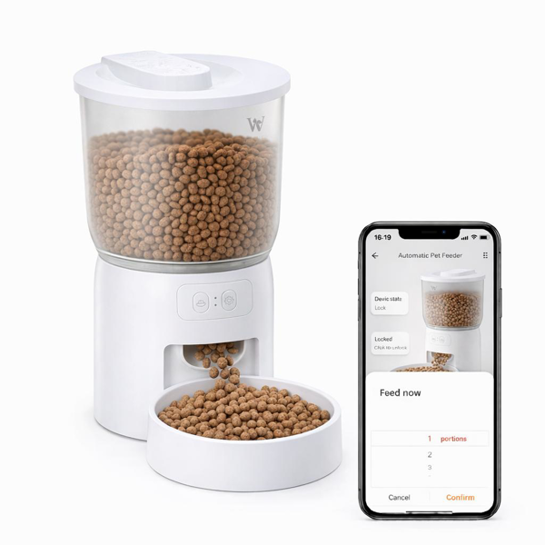 Smart Pet Feeder 3L Distributeur automatique de nourriture pour chats