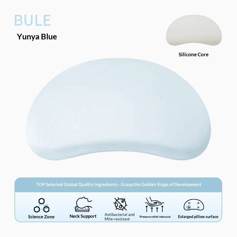 Oreiller en silicone lavable pour enfants