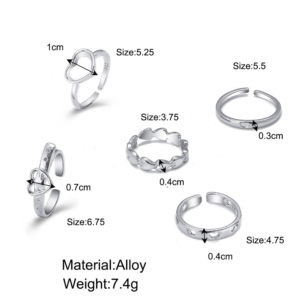 Bijoux pour femmes Bague en perles de riz