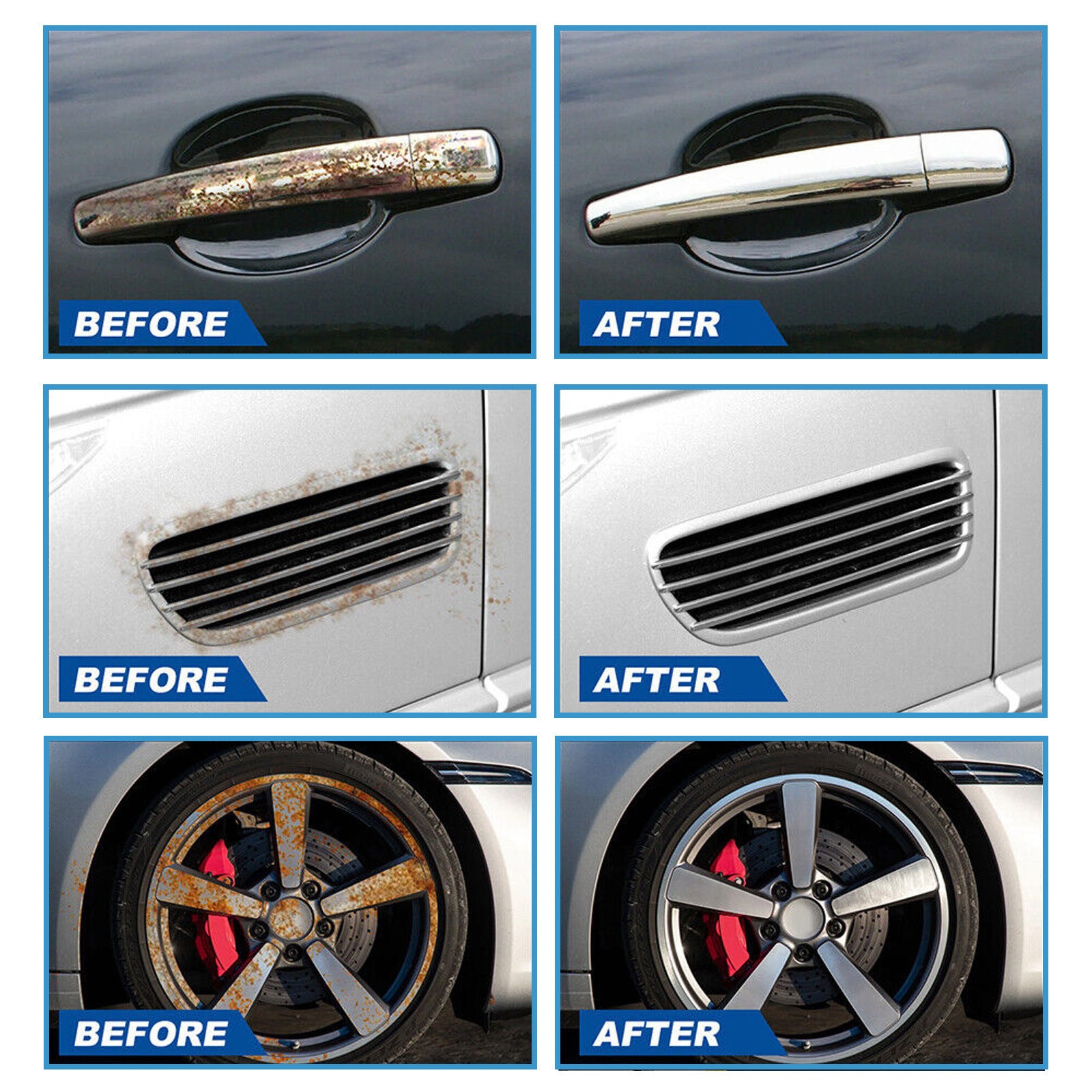 HOMONTH Automotive fer en poudre Rust Remover