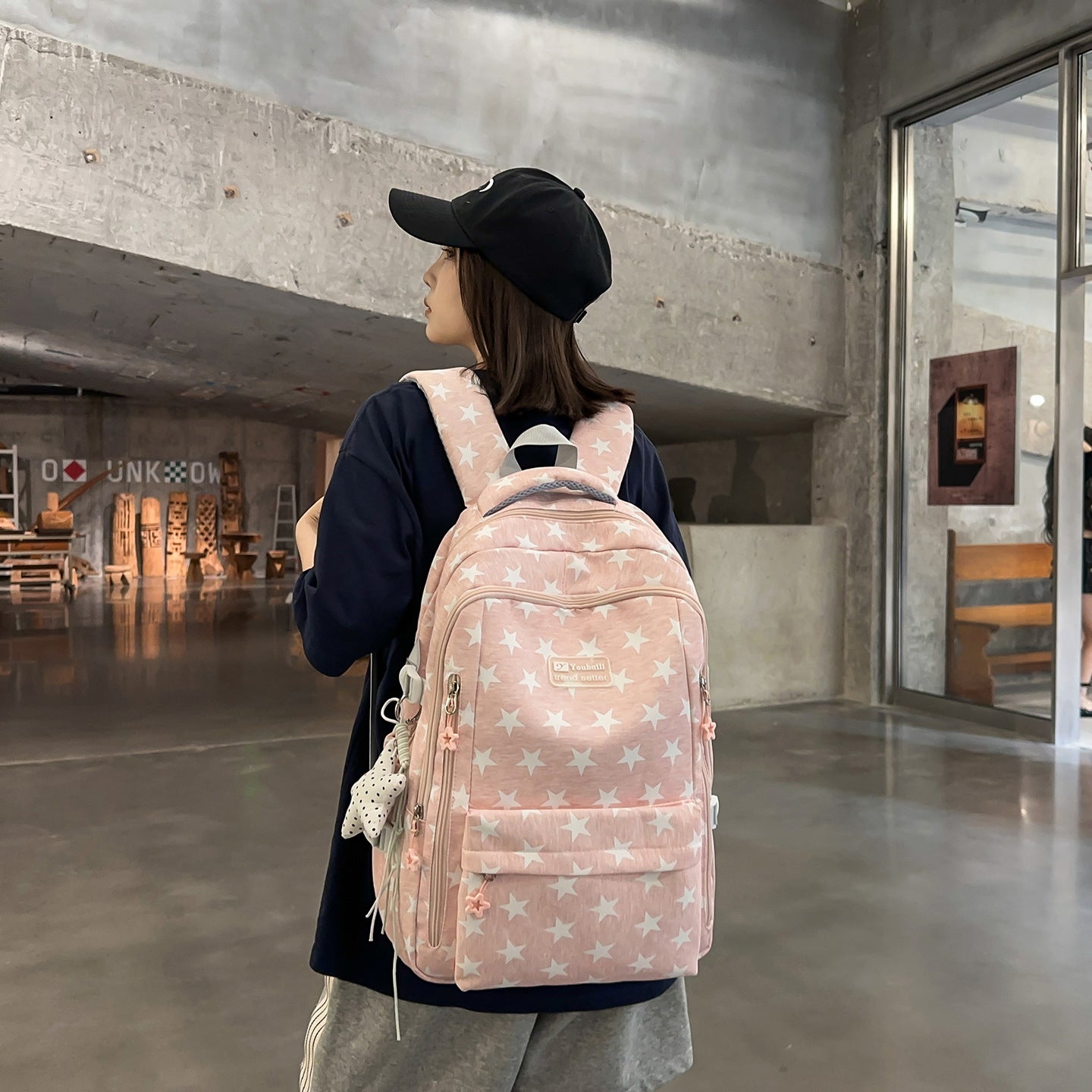 Sac à dos occasionnel de grande capacité pour les étudiants