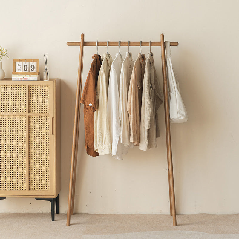 Manteau en bois massif et rack de chapeau