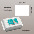 Wipes pour animaux de compagnie sans alcool et sans parfum