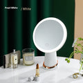 Miroir de maquillage de bureau avec lumière