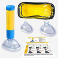 Kit de sauvetage d'urgence pour dispositif anti-choking Masque de voie aérienne certifié pour enfant Heimlich Maneuver