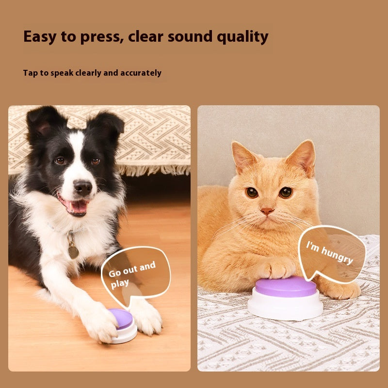 Jouet de voix pour chien de communication