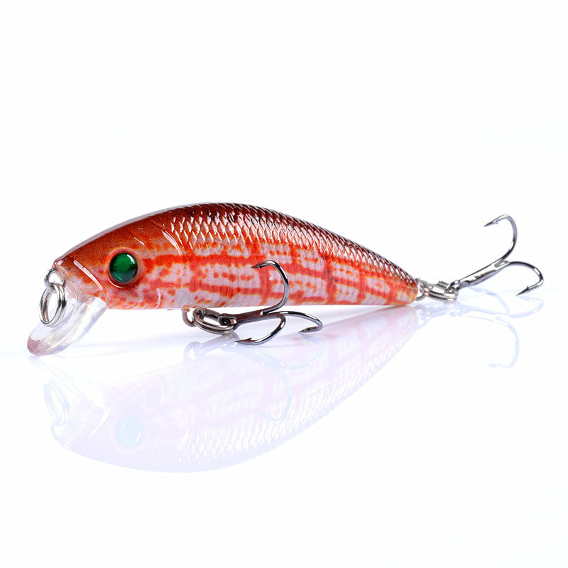 Micro-objet 4.5CM Lent bruit en plastique faux bait basse et mandarin poisson dur