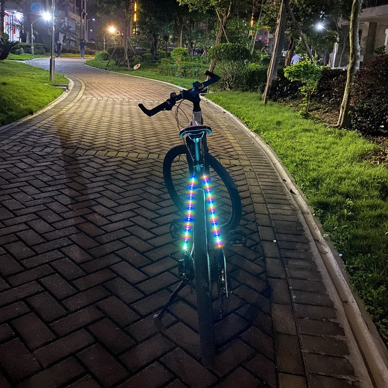 Raquette d'avertissement de vélo Décoration Taillight