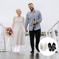 2 paires de chaussettes de mariage: Chaussettes amusantes