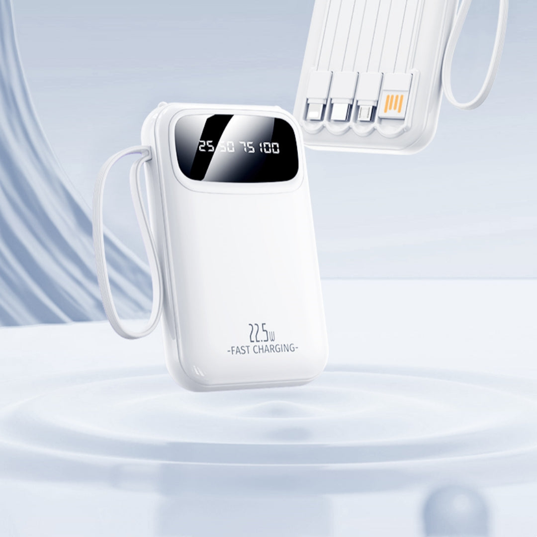 Compact et portable grande capacité Portable Puissance avec câble