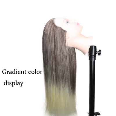 Tête de perruque Mold Couleur Tête de perruque Mold Formation Tête Coil Cheveux tressé Tête de perruque