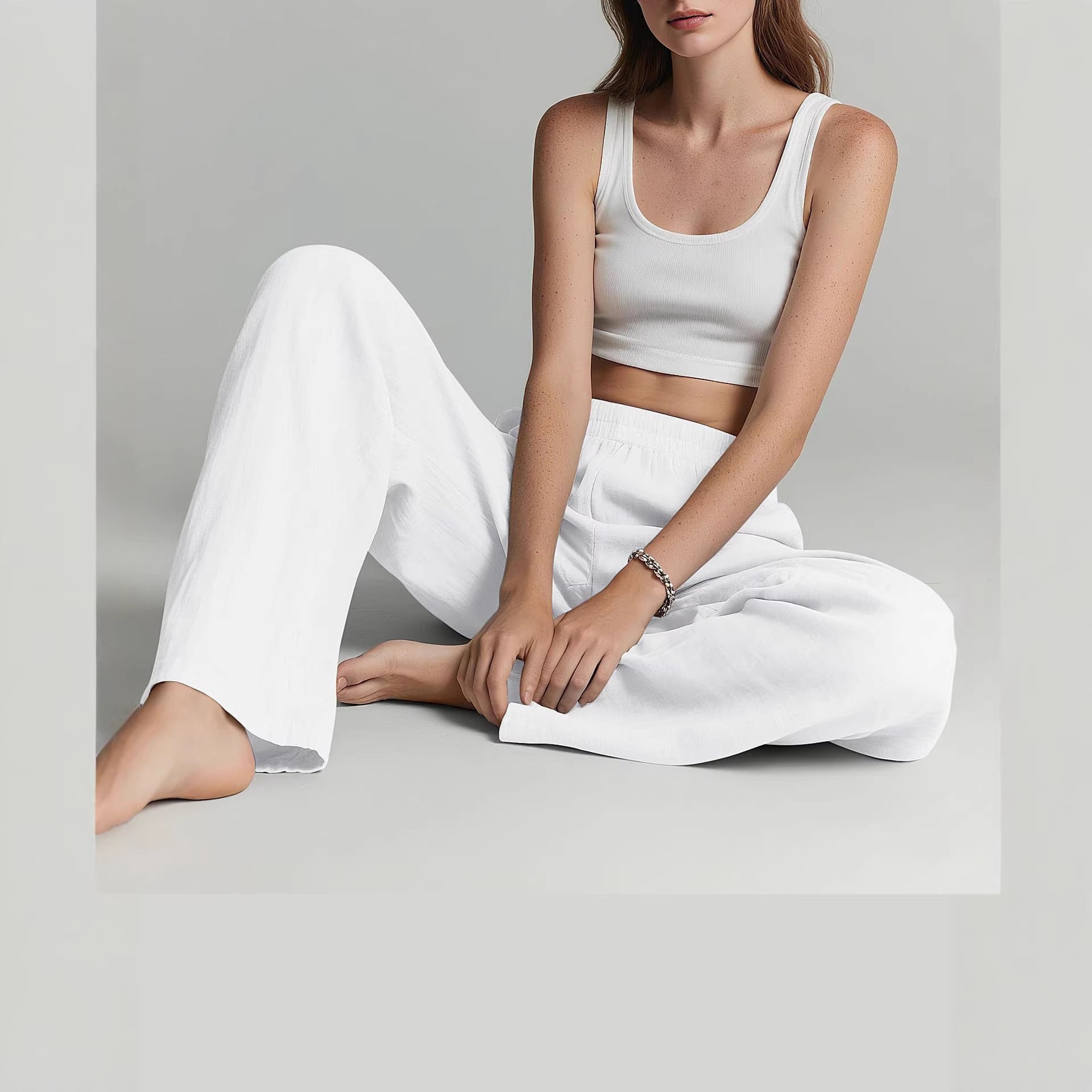 Pantalons de voyage longue longueur Beach Resort Outfit
