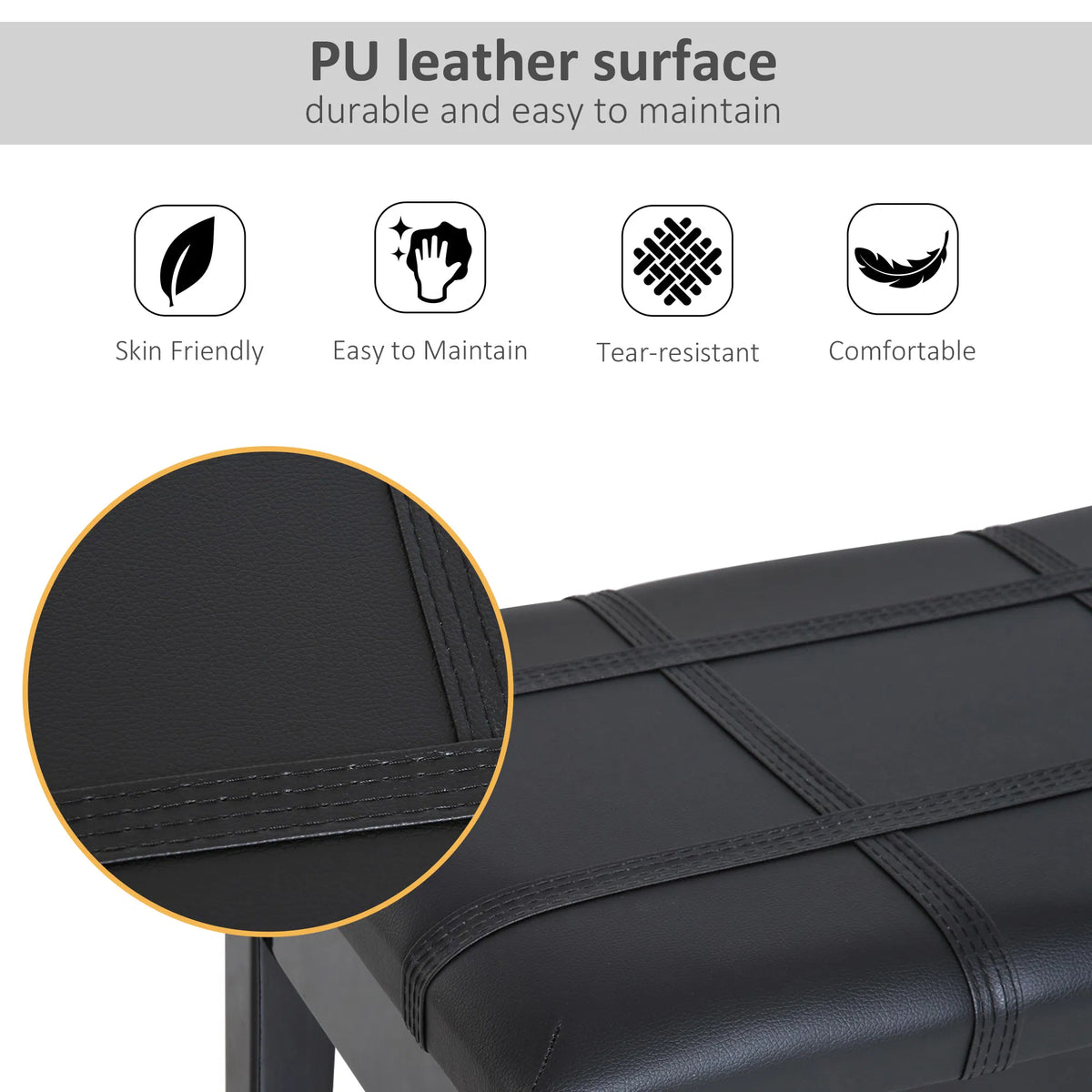 Tabouret classique pour piano