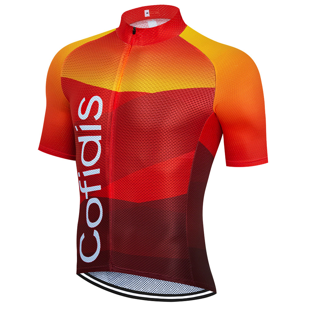 Été Hommes Outdoor Quick-drying Mountain Bike Jersey costume