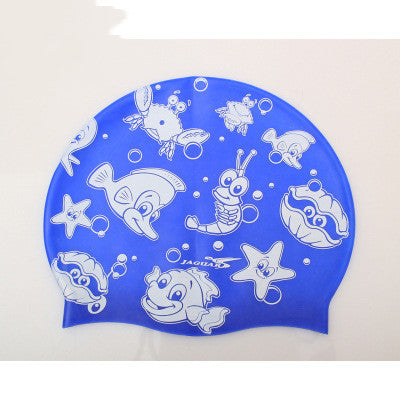 Silicone Cap de natation pour enfants Cute Caricature