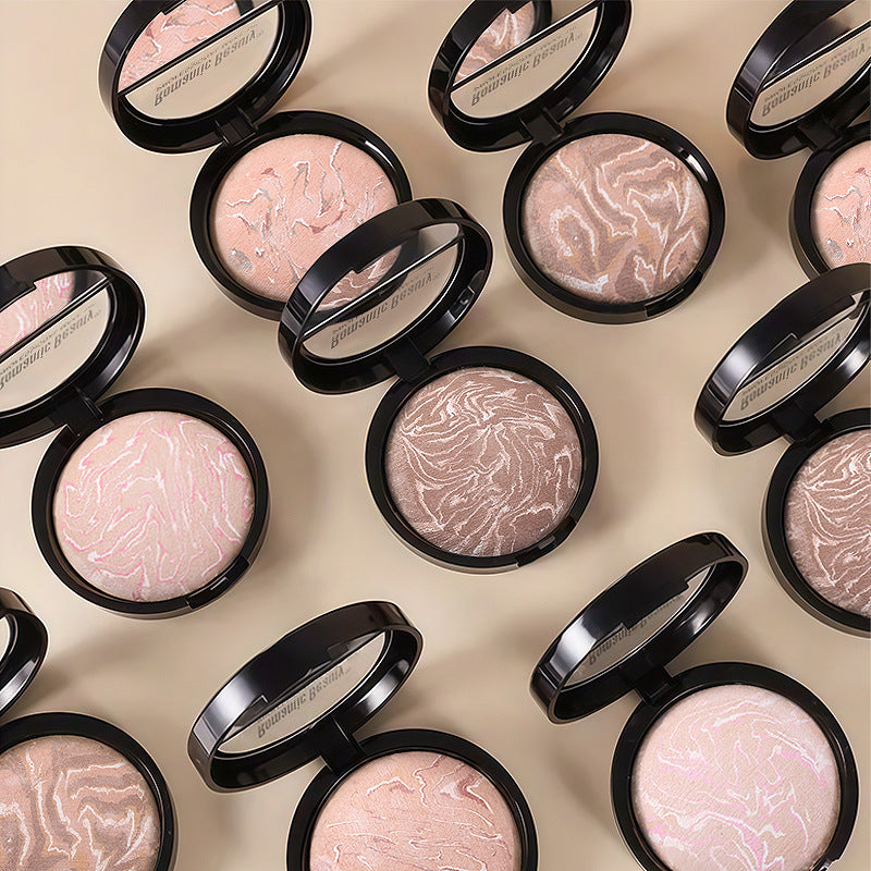 7 Couleur en poudre molle tonifiant lisse silky peau et longue durée de maquillage