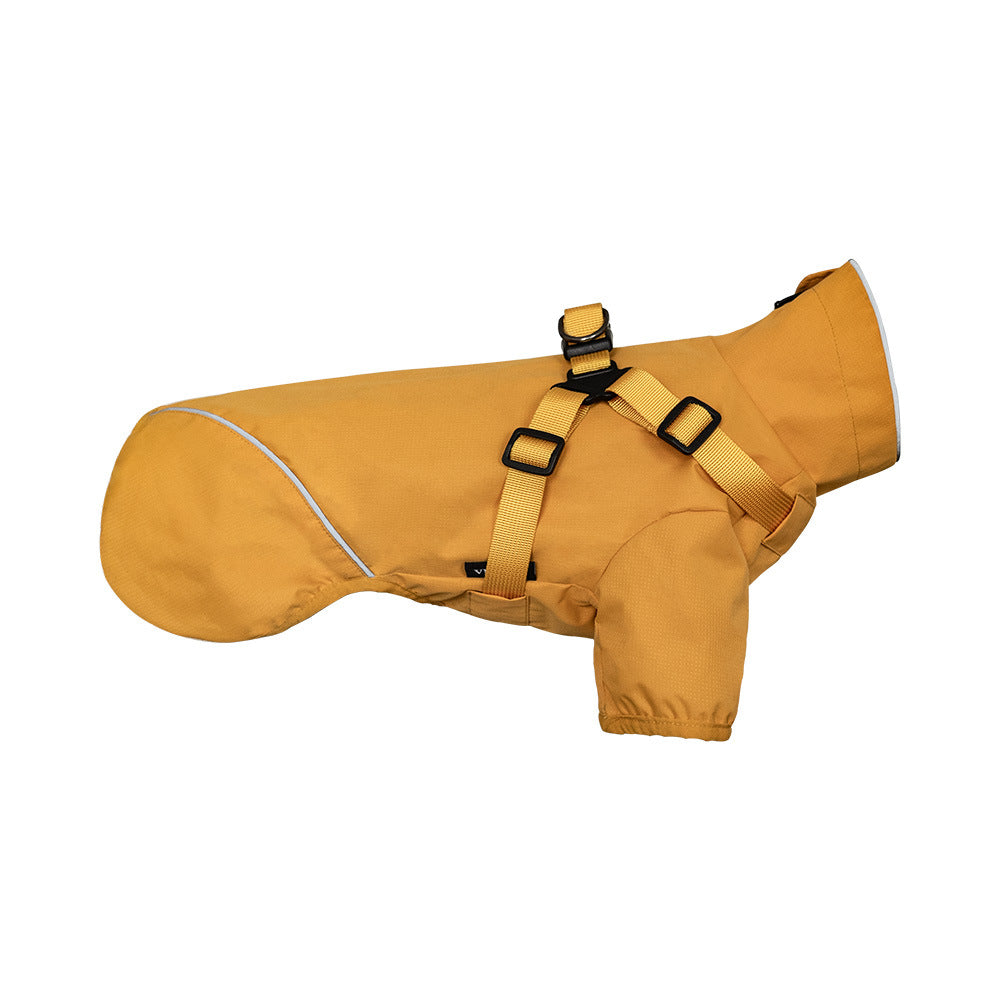 Poitrine et le dos imperméable deux jambes imperméable Teddy moyen et petit chien