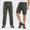 Summer Outdoor Sports Detachable Two-piece Mountaineering Quick-dry Pants Two-section Light Quick-dry Men's And Women's Mountain Dual-use Quick-dry Pa