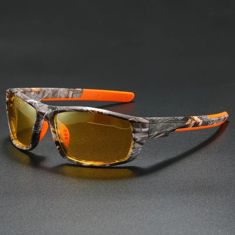 Boîte polarisé Camouflage Verres tactiques pour le cyclisme masculin et féminin