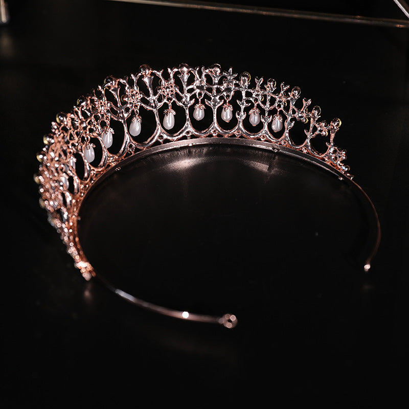 Pearl Diamond Électrique Alliage Galvanisé Exquise Mariée
