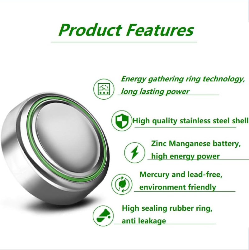 10 PCS LR1130 AG10 389 Batterie Alcaline 1.5V Button Cell for Watch Calculator US