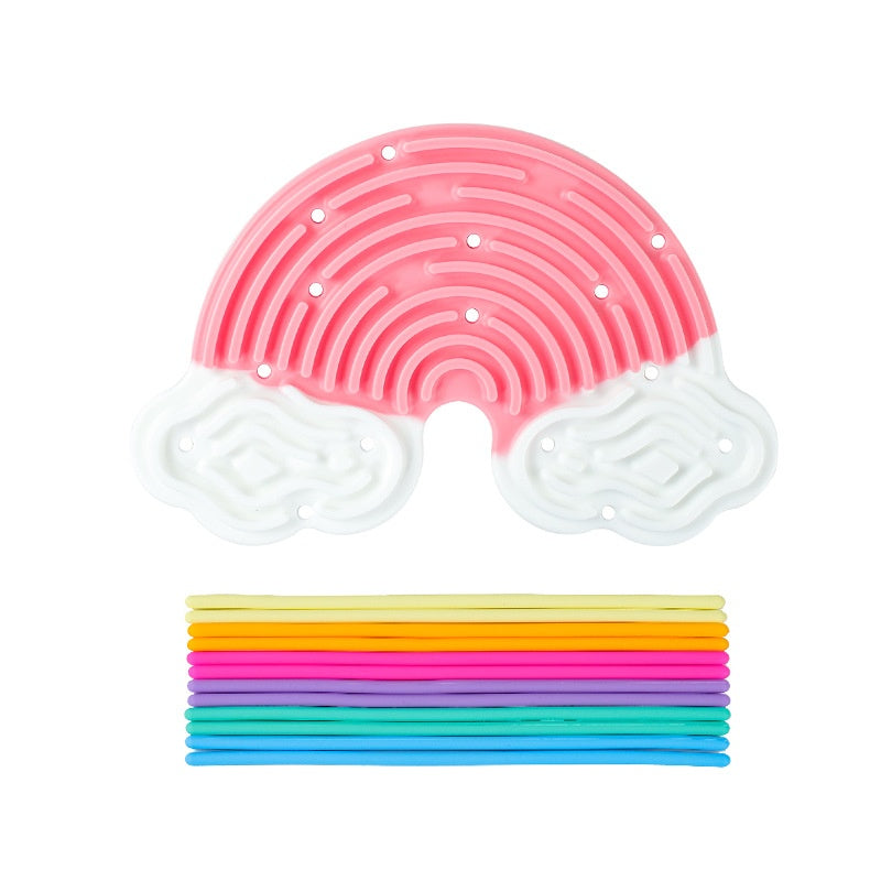 Silicone Space Cube Compression Board Educational Toy