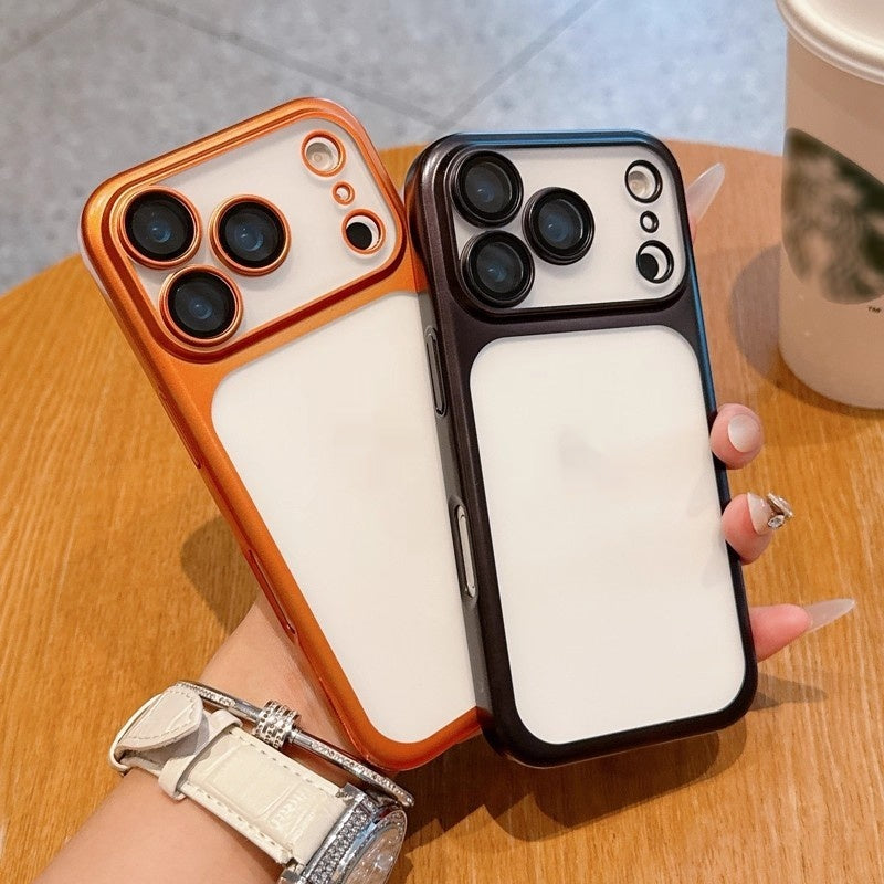 Personality Electroplating Matte Phone Case