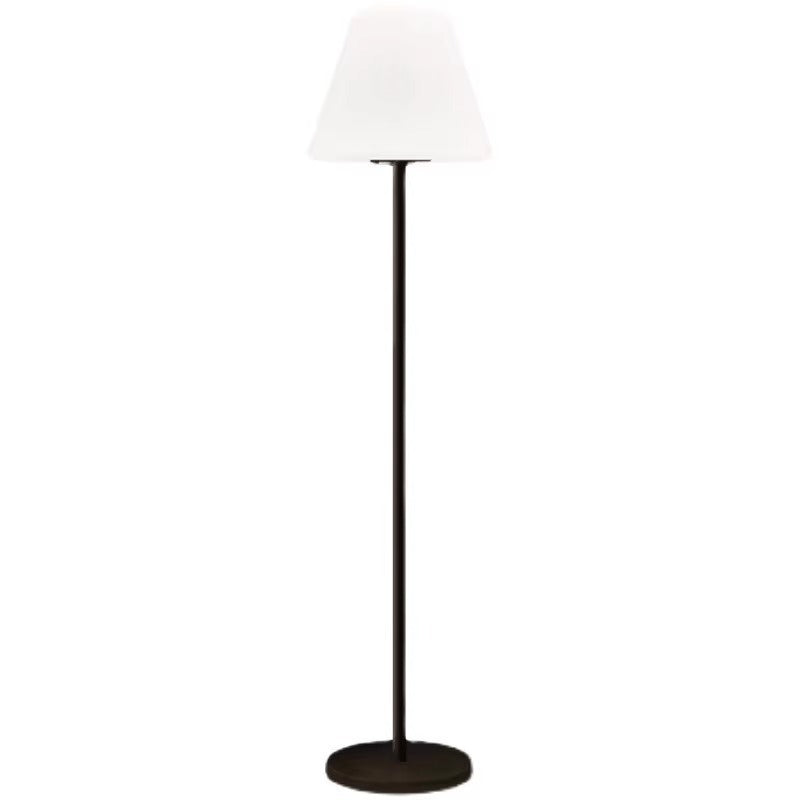 Outdoor Rotating Solar Plastic Garden Floor Lamp