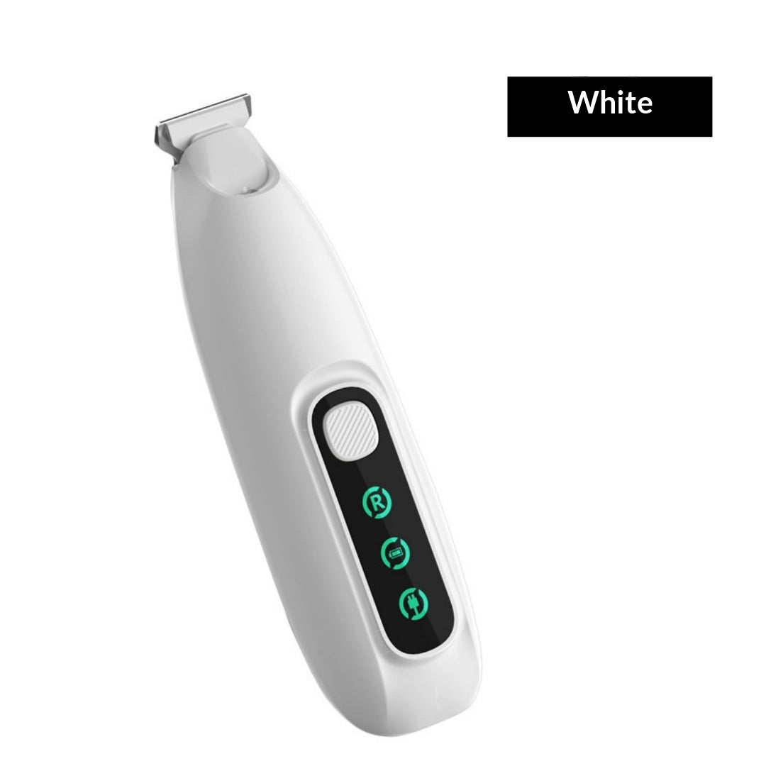 Clipper rechargeable pour animaux de compagnie avec lumière LED