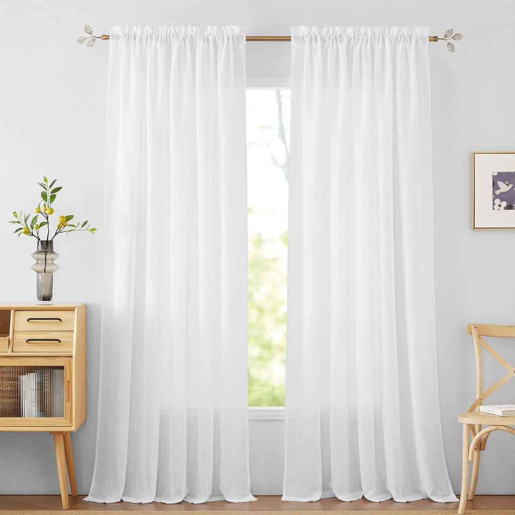 Set de panneau de rideau de fenêtre à 2 pièces