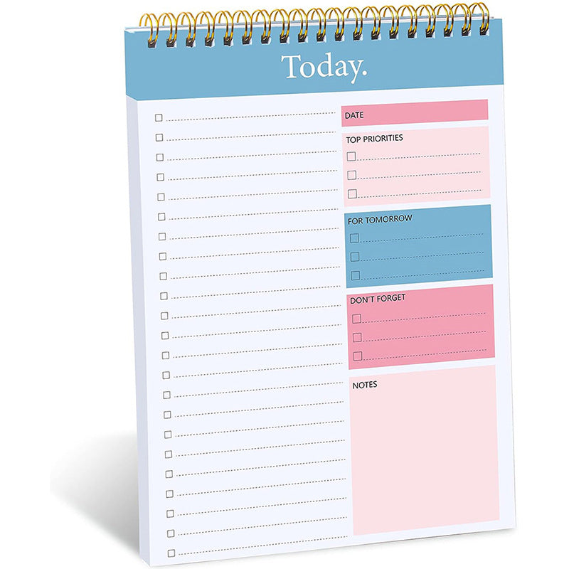 Utilisez un carnet de notes à feuillets mobiles pour la planification hebdomadaire et mensuelle avec un design minimaliste
