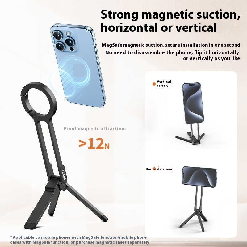 Portable Photography Climbing Button Carabiner Mobile Phone Holder