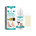 Solution de nettoyage de l'oreille des chats et des chiens