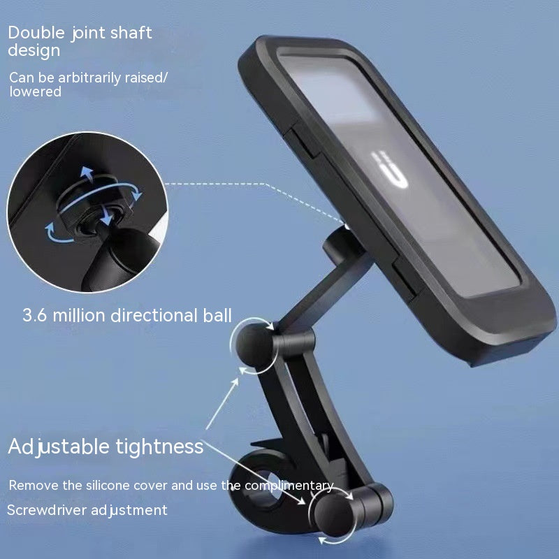 Porte-cellulaire de vélo charge sans fil étanche