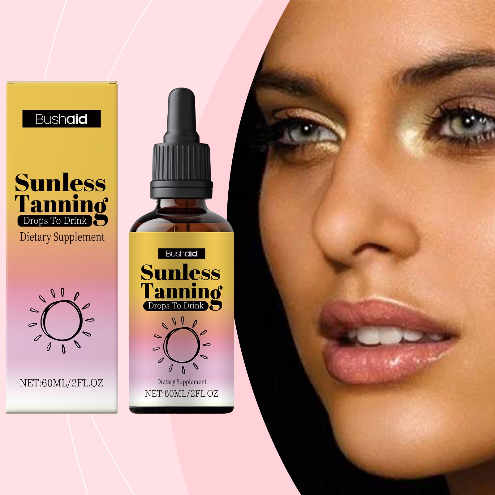 Gouttes de tannage Orale 60ml