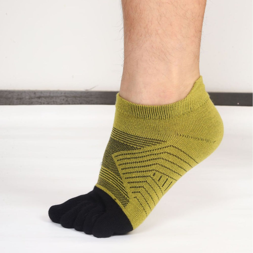 Chaussettes en peluche de laine Tube court pour hommes