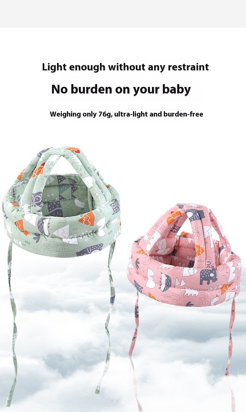 Baby Toddler Tête d'appuie-tête Cap Baby Taddling Walk Head Protection Pad Enfants Crawling Casque