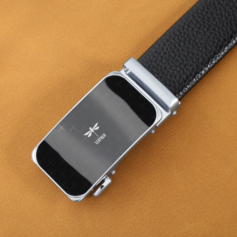 Men's Casual Business Split Leather Belt