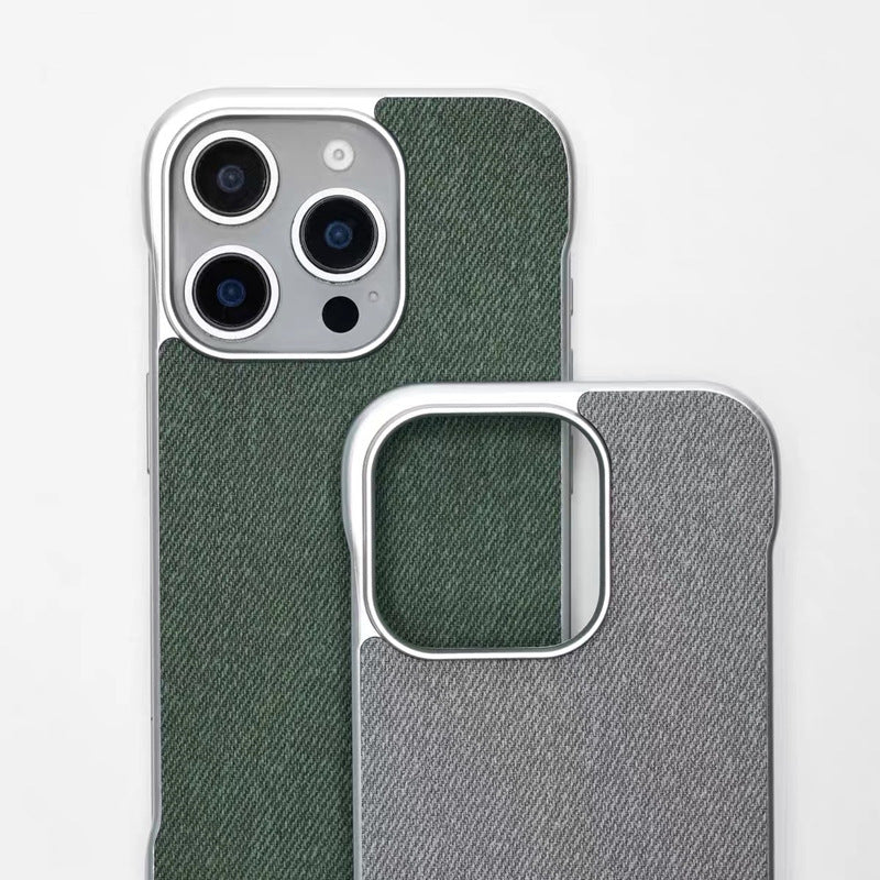 Modèle en cuir de chanvre sans boîtier de téléphone à la frontière