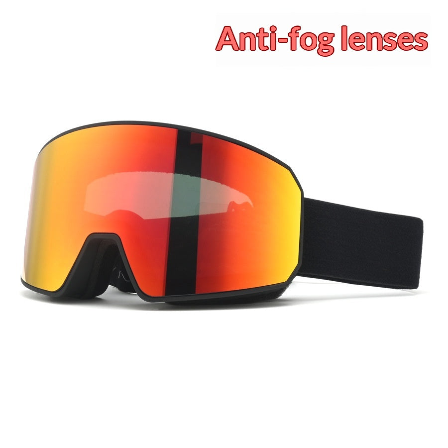 Gants de ski Double couche Gants anti-fog alpinisme