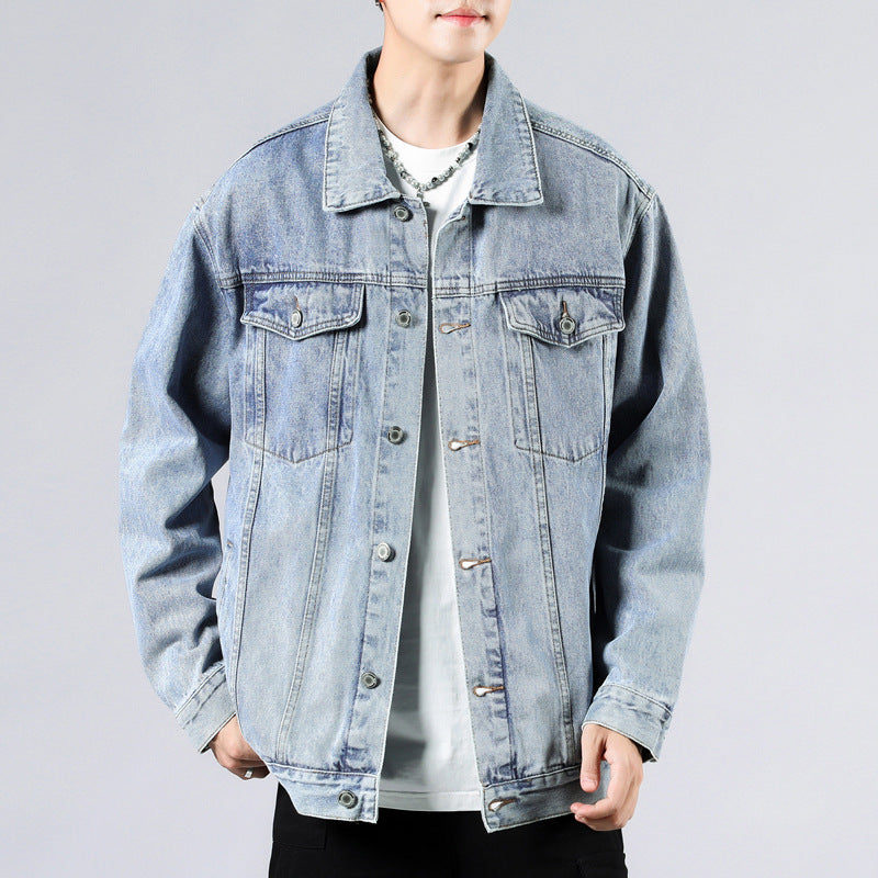 Veste Denim Homme Veste Casual Top