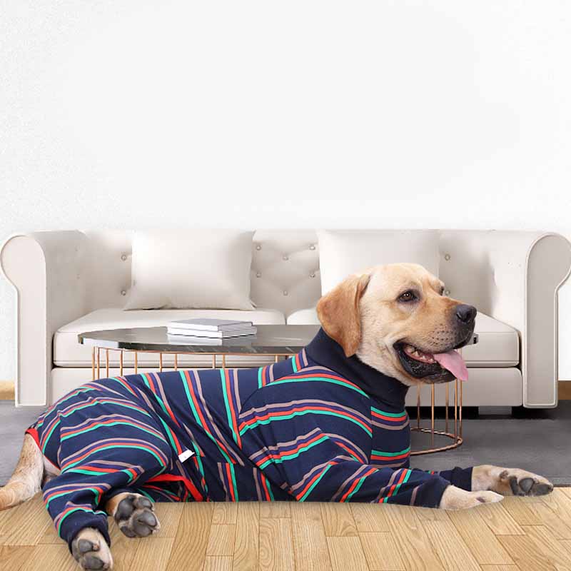 Pyjama de chien entièrement encerclée Élastique à quatre pattes