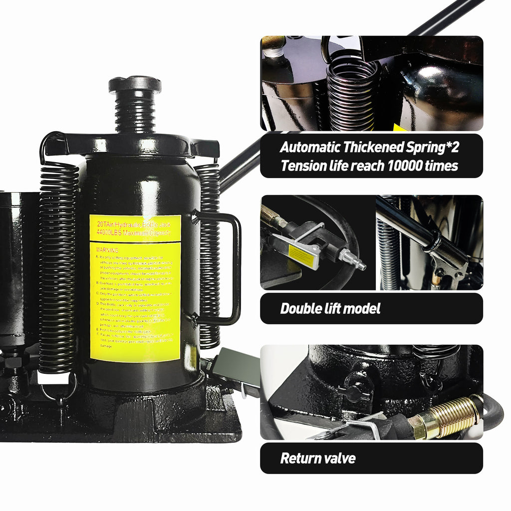 Jack de bouteille hydraulique d'air