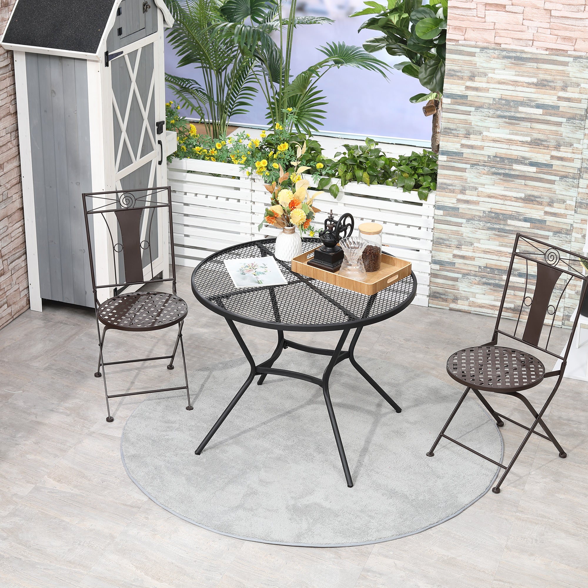Table à manger ronde de 35" Patio Bistro