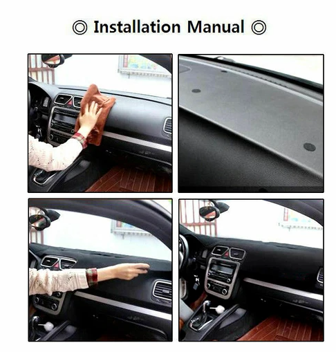 Tapis de couverture en Dash pour 1998-2001 Dodge Ram 1500 2500 3500 Dash-Mat