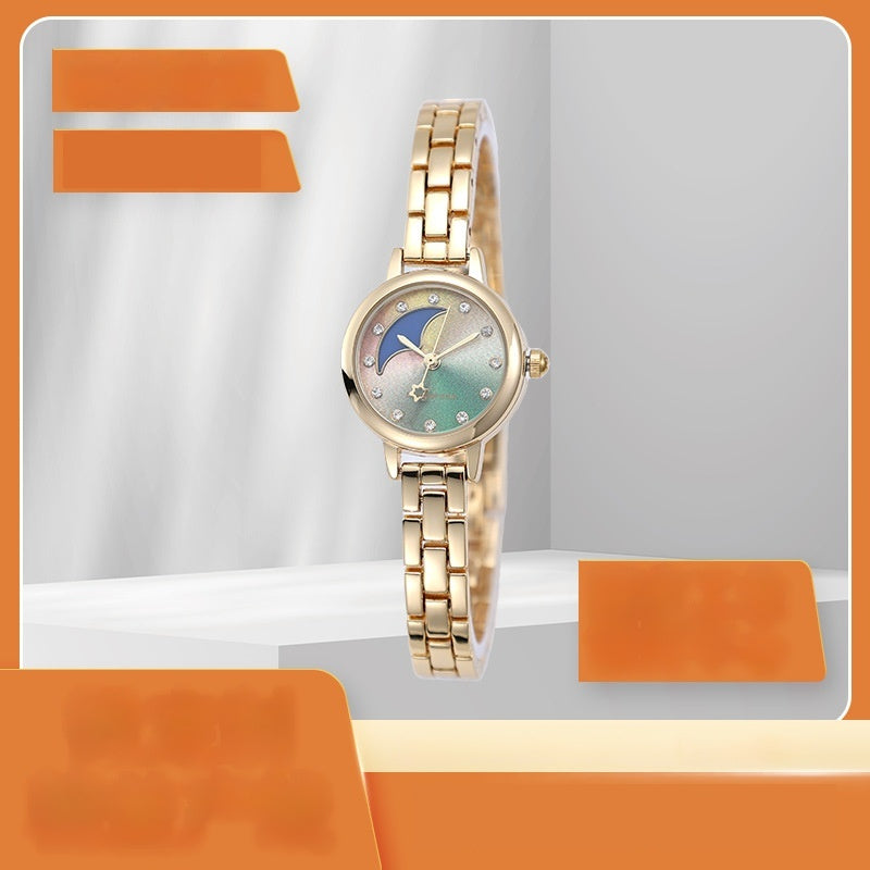 Élégant montre Quartz femme imperméable de luxe