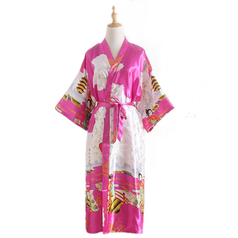 Cardigan court Kimono peignoir pour femmes